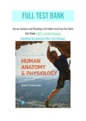 Human Anatomy and Physiology 2nd Edition Amerman Test Bank