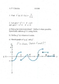 Calc Ch 2 Exam 2 Review Solutions