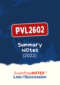 PVL2602 - Notes (Summary) 