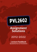 PVL2602 - Tutorial Letters 201 (Merged) (2012-2022) (Questions&Answers)