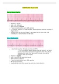 ECG Exam Study Guide 