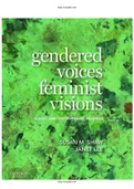 Gendered Voices Feminist Visions Classic and Contemporary Readings 7th Edition Shaw Test Bank