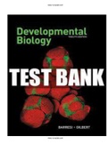 Developmental Biology 12th Edition Barresi Test Bank |Complete Guide A+|Instant download.