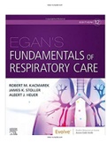 Egan’s Fundamentals of Respiratory Care 12th Edition Kacmarek Test Bank |Complete Guide A+|Instant download.