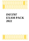 INF3707 EXAM PACK 2022