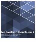 Eindopdracht methodisch handelen 2