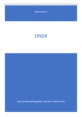 Samenvatting Linux theorie