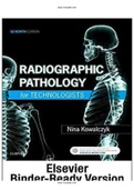 Radiographic Pathology for Technologists 7th Edition Kowalczyk Test Bank