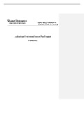 Walden University NURS 6001/NURS 6003 Week 3 Assignment_ Academic Success and Professional Development Plan Part 2_ Strategies to Promote Academic Integrity and Professional Ethics