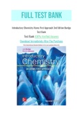Introductory Chemistry Atoms First Approach 2nd Edition Burdge Test Bank