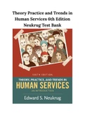 Theory Practice and Trends in Human Services 6th Edition Neukrug Test Bank