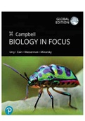 Campbell Biology in Focus 3rd Edition Urry Cain Test Bank