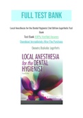 Local Anesthesia for the Dental Hygienist 2nd Edition Logothetis Test Bank