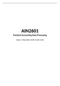 AIN2601 SUMMARY WITH SOLUTIONS