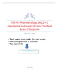 ATI PN Pharmacology 