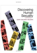 Discovering Human Sexuality 4th Edition LeVay Test Bank