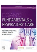 Egan’s Fundamentals of Respiratory Care 12th Edition Kacmarek Test Bank