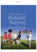 Essentials Of Pediatric Nursing 3rd Edition Kyle Test Bank