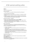 Samenvatting inleiding communicatiewetenschap deel 2 (met boek)