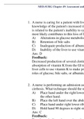 MED-SURG Chapter 49: Assessment and Management of Patients With Hepatic Disorders