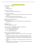COMM240 Organizational Communication Notes Part 1