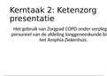 Eindproduct: Presentatie Ketenzorg leerpakket 9: Zorgpad COPD: 3 keer praktijkgericht onderzoek