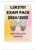 LSK3701 EXAM PACK 2024/2025