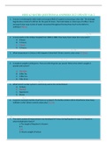 HESI A2 MATHS QUESTIONS & ANSWERS 2022 UPDATE V1& 2 | A2 ENTRANCE EXAM 2022/2023