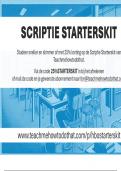 Scriptie Starterskit 25 Korting