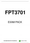 FPT3701 EXAM PACK 2025