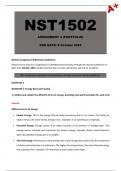 NST1502 Assignment 4 PORTFOLIO (COMPLETE ANSWERS) 2024 - DUE 8 October 2024