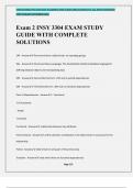 Exam 2 INSY 3304 EXAM STUDY GUIDE WITH COMPLETE SOLUTIONS