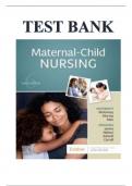 Test Bank for Maternal-Child Nursing 6th Edition by Emily Slone McKinney | All Chapters Covered | Complete Guide Newest Version 2023 | Graded A+