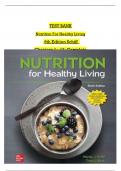 Nutrition For Healthy Living 5th Edition By Wendy Schiff Test Bank.pdf