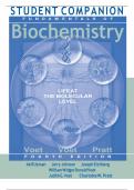 FUNDAMENTALS OF BIOCHEMISTRY LIFE AT THE MOLECULAR LEVEL Fourth Edition