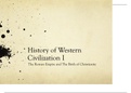 Class notes History Of Western Civilization 1 