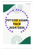 FPT3701 EXAM PACK 2024/2025