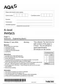 AQA Physics 7408 3BC question paper Physics A 17June 2024