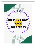 INF1505 EXAM PACK 2024/2025