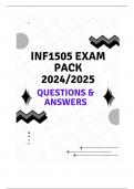 INF1505 EXAM PACK 2024/2025