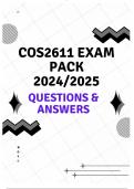 COS2611 EXAM PACK 2024/2025