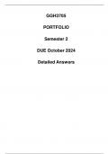 GGH3705 PORTFOLIO (Detailed Answers) Due OCTOBER 2024