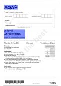 7127-1-AQA-Accounting-A level question paper 1 financial accounting-May24.