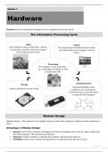 Full In-Depth IEB CAT Hardware Notes Grade 11 and Grade 12