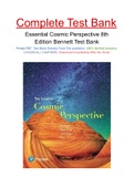 Essential Cosmic Perspective 8th Edition Bennett Test Bank