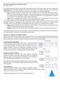 Summary Methods, Measurement and Statistics incl. SPSS lab sessions summary