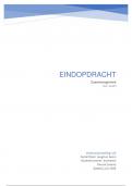 Eindopdracht Casemanagement - hbo social work 