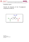 Scriptie Organische Chemie: ''Towards the Discovery of the Tri-acylglycerol Composition of Milk Fat''