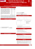 Towards the Discovery of the Tri-acylglycerol Composition of Milk Fat