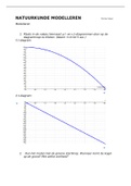 Natuurkunde practicum modelleren